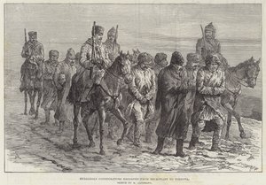 Bulgarian Conspirators escorted from Beckovazt to Tirnova by Johann Nepomuk Schonberg